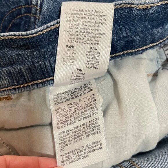 Women’s Mother The Hustler Ankle Fray Jeans Blue Healing Jar Wash, 34 - Picture 5 of 8